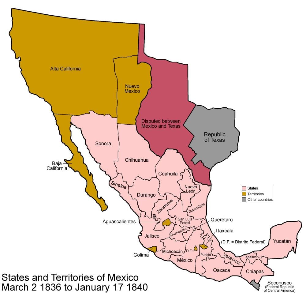 original mexicano mapa