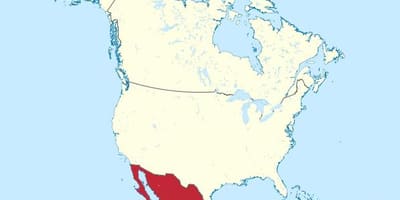 México e américa do mapa