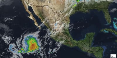 Radares meteorológicos mapa do México