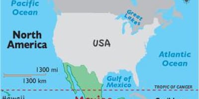 México no mapa