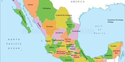 Política México mapa