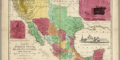 México antigo mapa