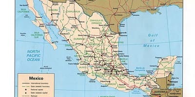 Mapeamento do México